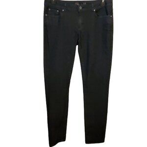 PrAna Black Jeans Low Rise Slim Leg Denim Stretch Size 10